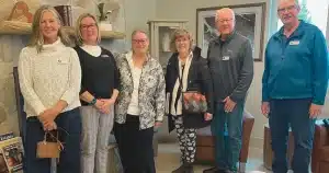 NWHS Board and Staff pose for a group photo while on their Hospice Tours